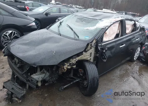 2015 Nissan Sentra Sv from USA, damaged, VIN 3N1AB7AP7FL674888